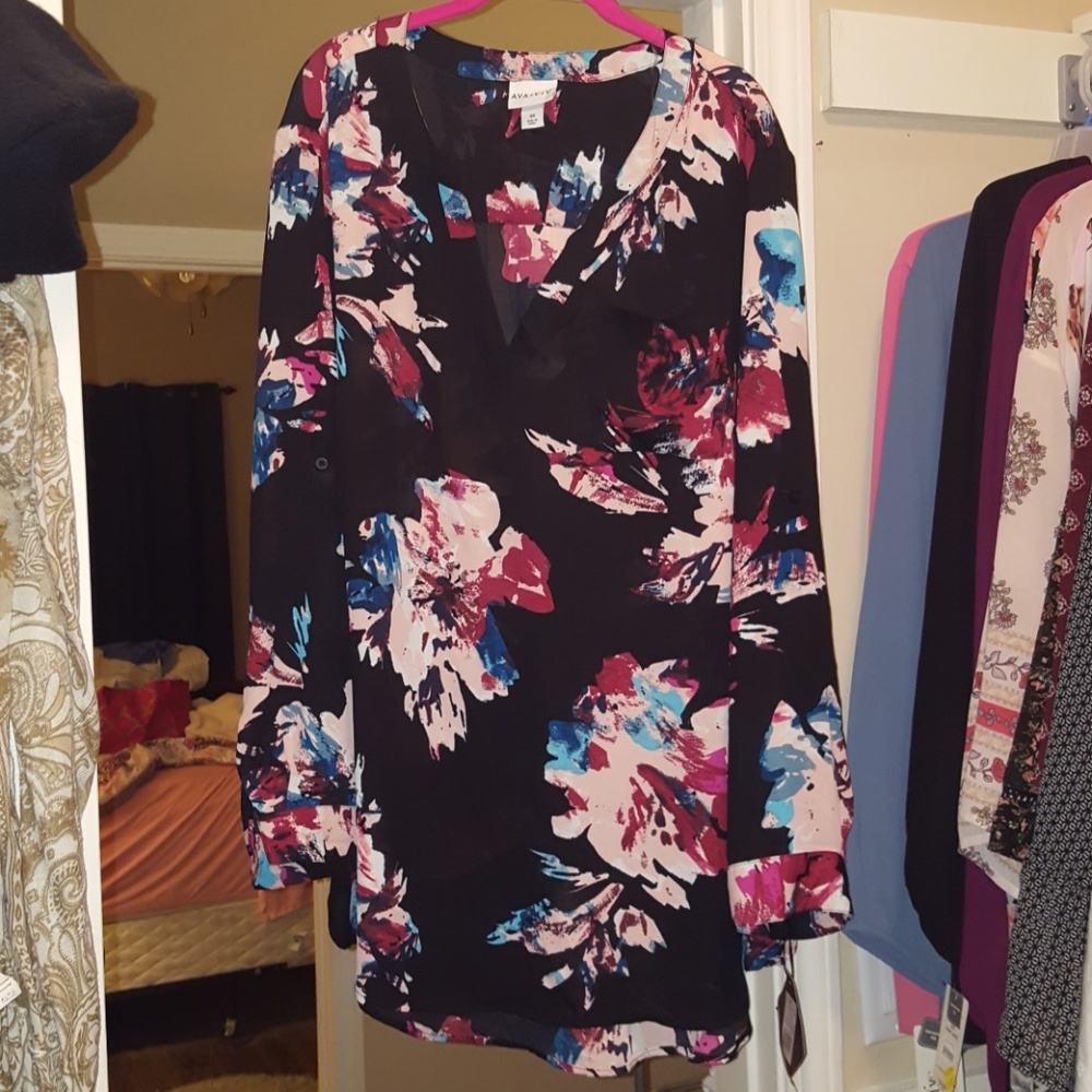 Floral blouse